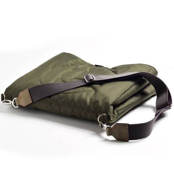 Reisedecke FANNY mit Gurt für den Hund • oliv | lila