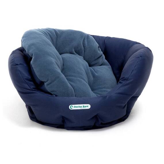 Hundenest KÖNIGSBLAU, waschbar bei 95°C