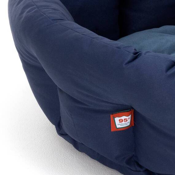 Hundenest KÖNIGSBLAU, waschbar bei 95°C