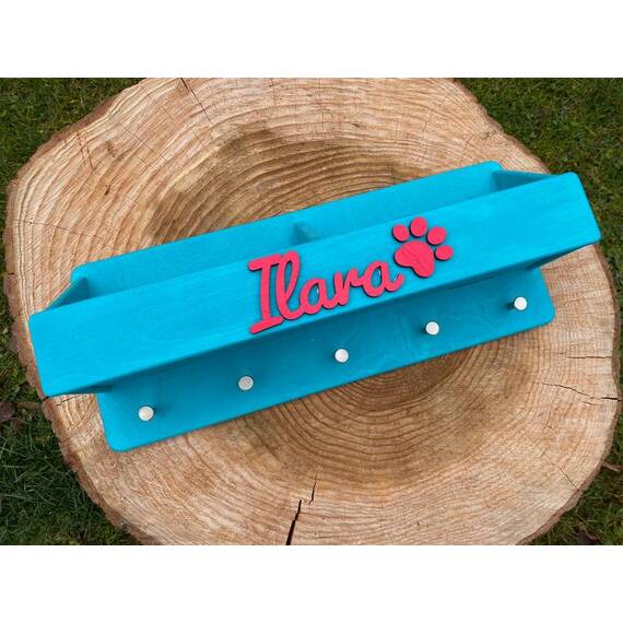 XL Hundegarderobe mit Ablagefach • personalisierbar