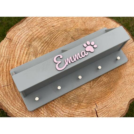 XL Hundegarderobe mit Ablagefach • personalisierbar