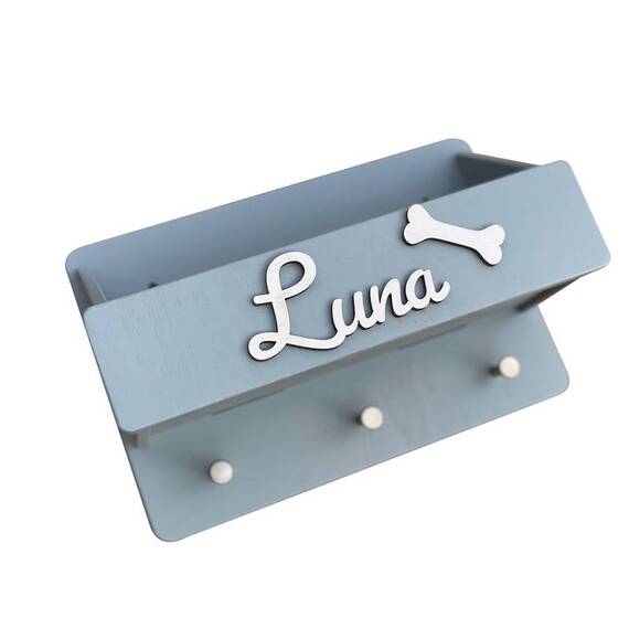 Hundegarderobe mit Ablagefach • personalisierbar