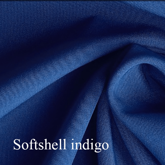 Gefütterter Hunde-Wintermantel aus Softshell CLOONEY • Maßanfertigung • 11 Farben