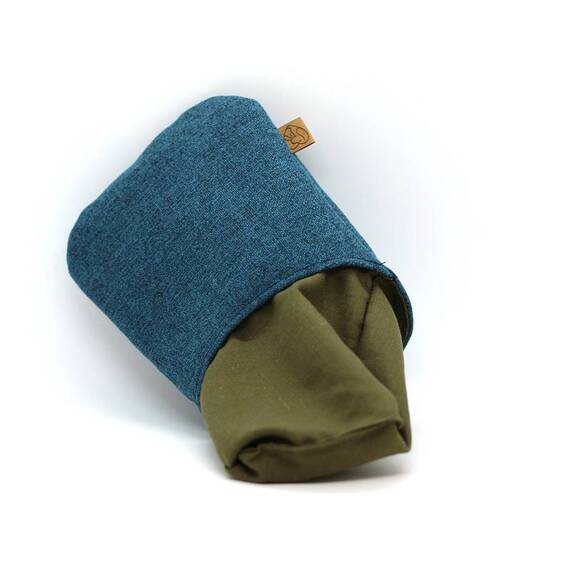 Leckerlibeutel für die Jackentasche • Limited Edition Waxed Cotton Spinach Green