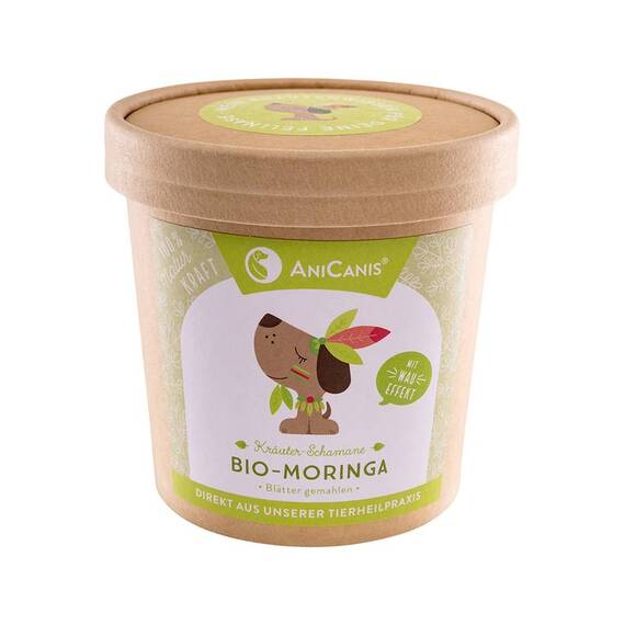 AniCanis Bio Moringa gemahlen für Hunde & Katzen, 100g