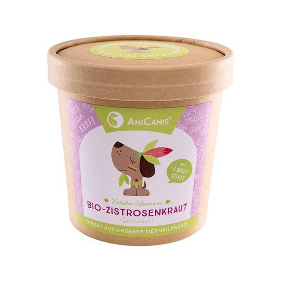 AniCanis Bio Zistrose gemahlen für Hunde & Katzen, 50g