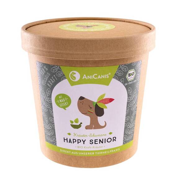 AniCanis HAPPY SENIOR Bio-Kräutermix für ältere Hunde, 100g