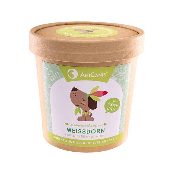 AniCanis Weißdorn gemahlen für Hunde & Katzen, 125g