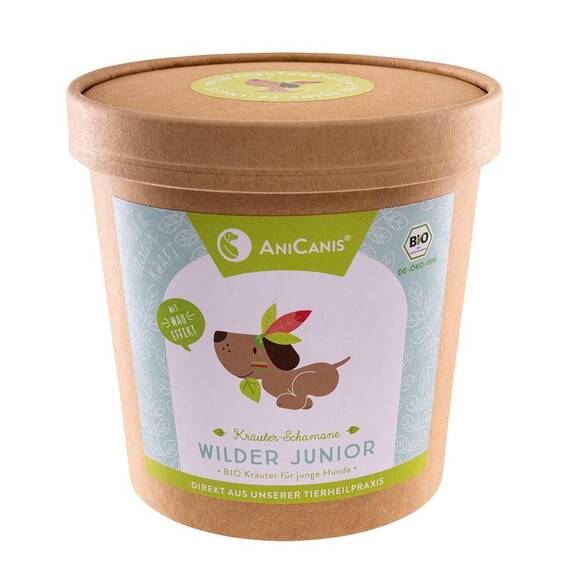 AniCanis WILDER JUNIOR Bio-Kräutermix für Welpen & Junghunde, 100g