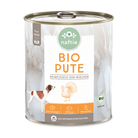 naftie Reinfleisch 100% BIO PUTE pur