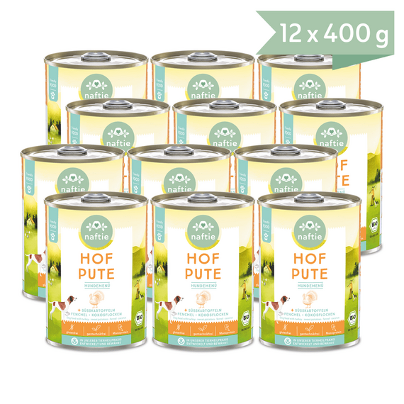 naftie Nassfutter BIO HOF PUTE+ Sparpakete