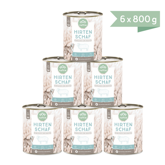 naftie Reinfleisch 100% HIRTEN SCHAF pur Sparpakete