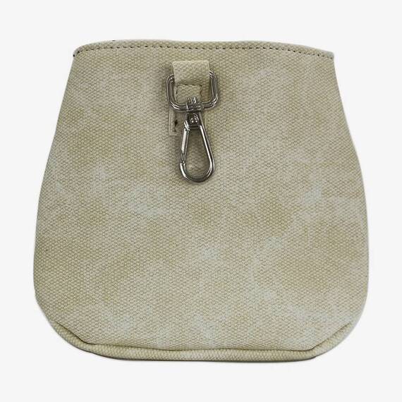 Leckerlibeutel mit Zugband und Karabiner SNACKER • cannoli cream