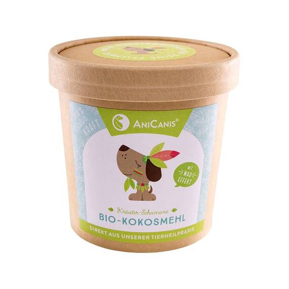 AniCanis Bio Kokosmehl für Hunde & Katzen, 125g