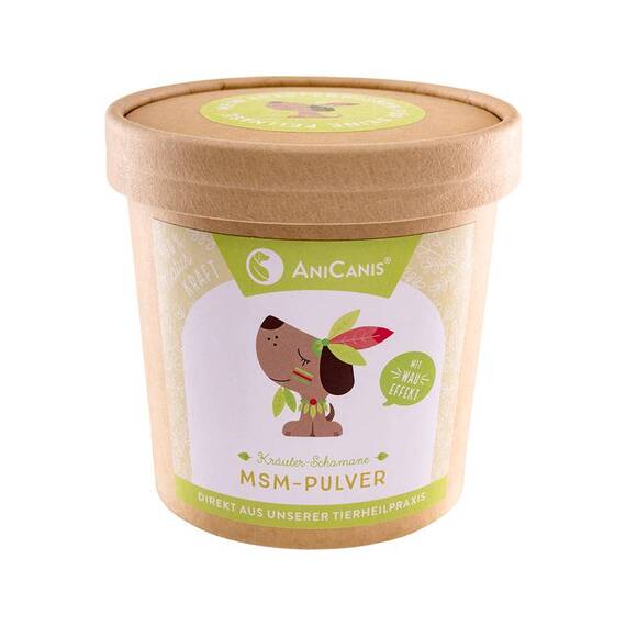 AniCanis MSM Pulver für Hunde & Katzen, 200g