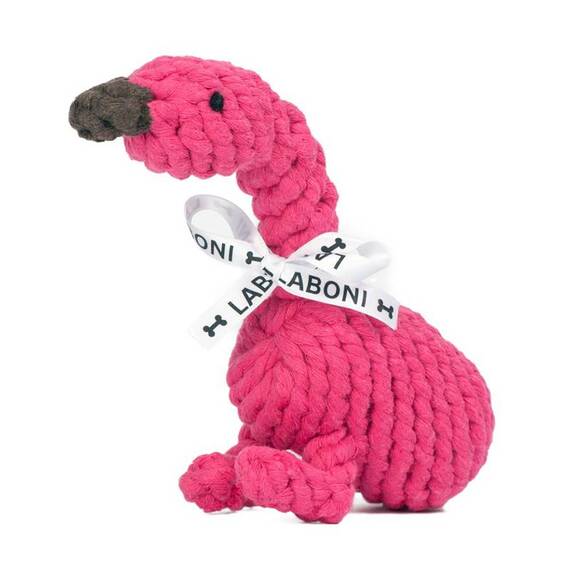 Hundespielzeug Franzi Flamingo von Laboni®