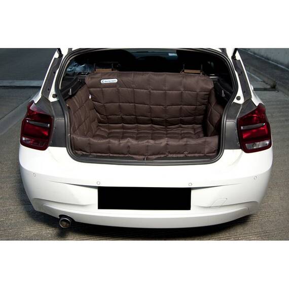 Hundedecke für den Kofferraum, gepolstert • braun
