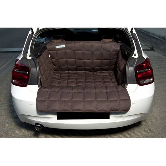 Hundedecke für den Kofferraum, gepolstert • braun