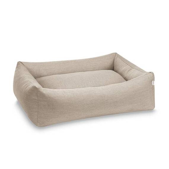 Hundebett mit Rand SMOOTH von Laboni • beige