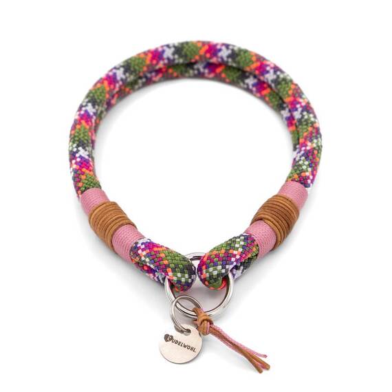 Verstellbare Leine FAIRY LIGHTS aus Kletterseil und Leder