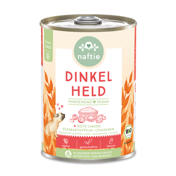 naftie veganes Hundefutter Nassfutter Bio Testpaket