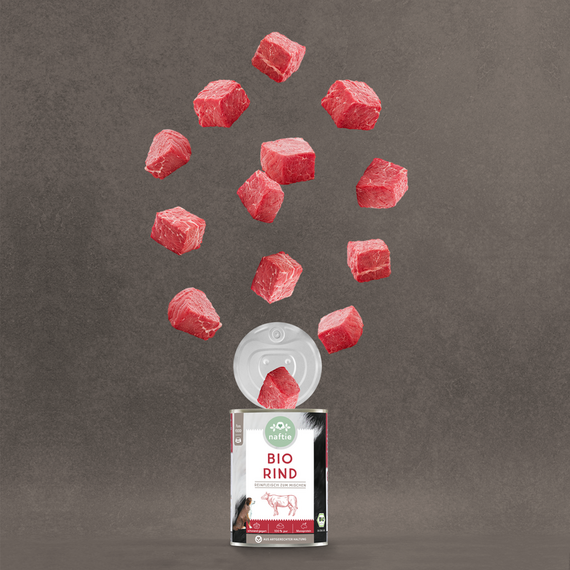 naftie Reinfleisch 100% BIO RIND pur