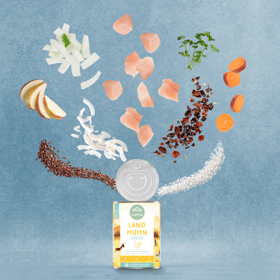 naftie Nassfutter BIO LAND HUHN+ Sparpakete