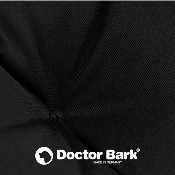 Hundebett orthopädisch schwarz • Doctor Bark • waschbar bei 95°C