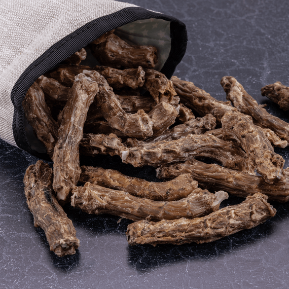 naftie Hühnerhälse getrocknet für Hunde, 250g