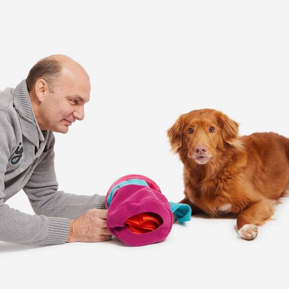 Mini Schnüffelspielzeug für den Hund SNIFFROLL bunt • Knauder's Best