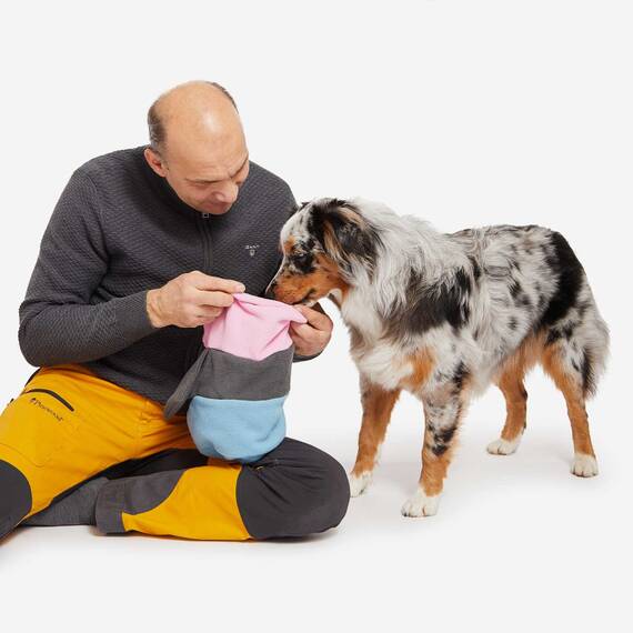 Mini Schnüffelspielzeug für den Hund SNIFFROLL pink | hellblau • Knauder's Best