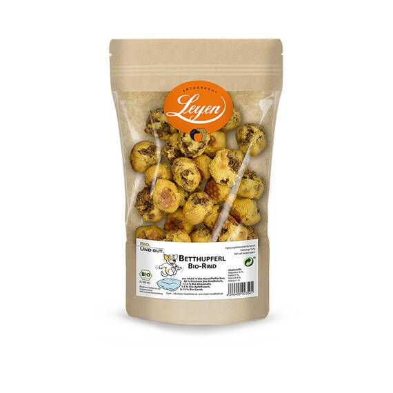 Betthupferl Hundesnack BIO Rind • Leyen