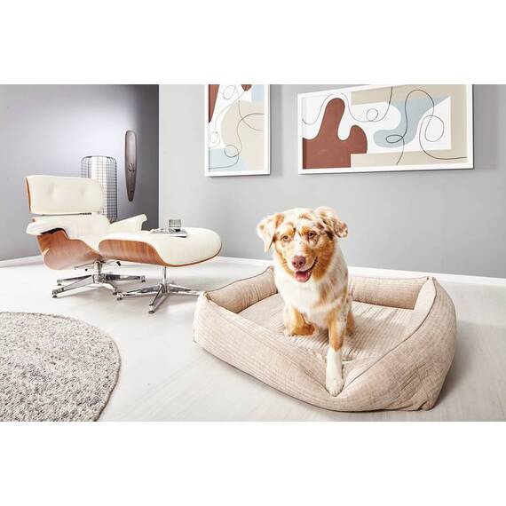 Orthopädisches Hundebett beige NOVA CREME • Laboni