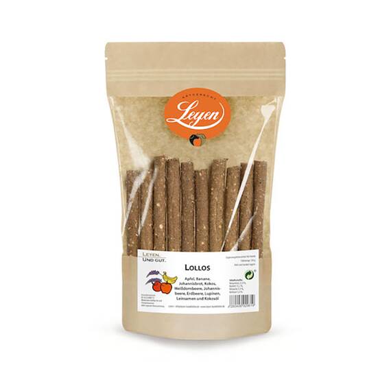 Vegane Kaustangen für Hunde LOLLOS • Leyen
