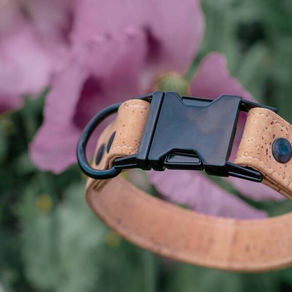 Hundehalsband aus Kork • vegan • Luís natur