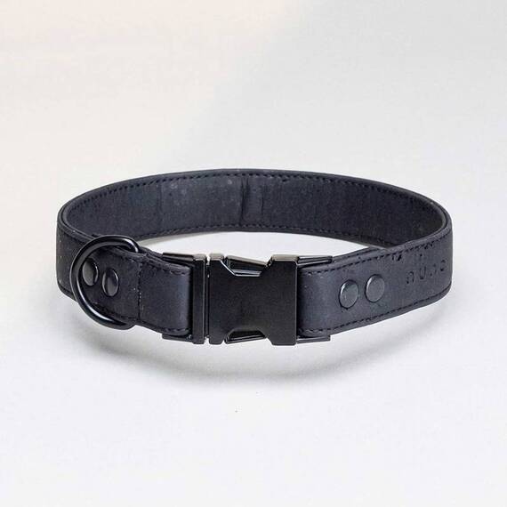 Hundehalsband aus Kork • vegan • Luís schwarz