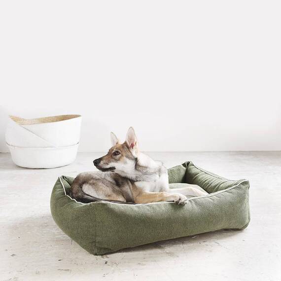 Classic Hundebett ECO OLIV • nachhaltig