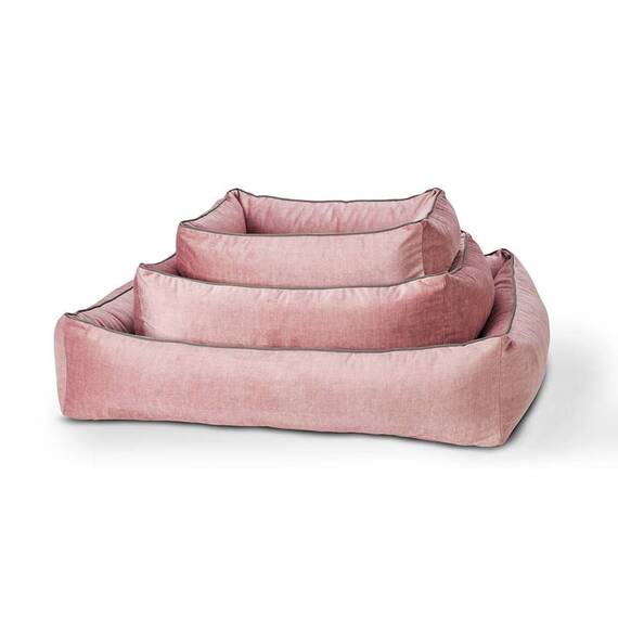Classic Hundebett Samt ROSE • GLAM