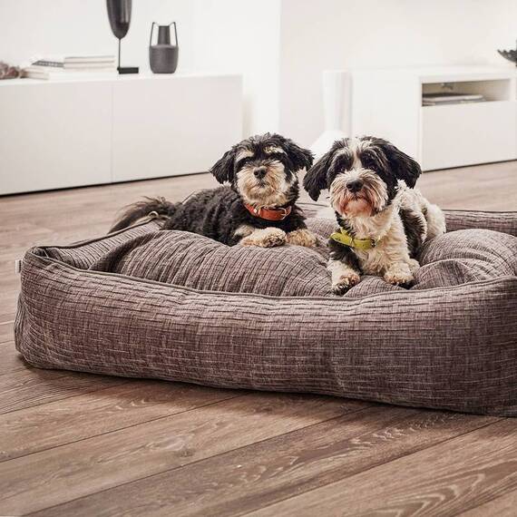 Classic Hundebett grau NOVA STONE • Laboni