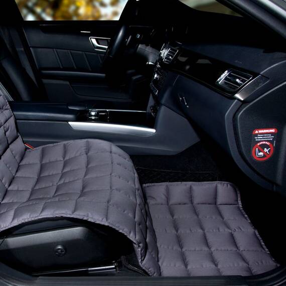 Beifahrersitz Autodecke für Hunde • grau