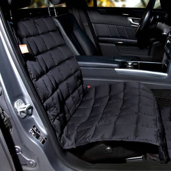 Beifahrersitz Autodecke für Hunde • schwarz • waschbar 95 Grad