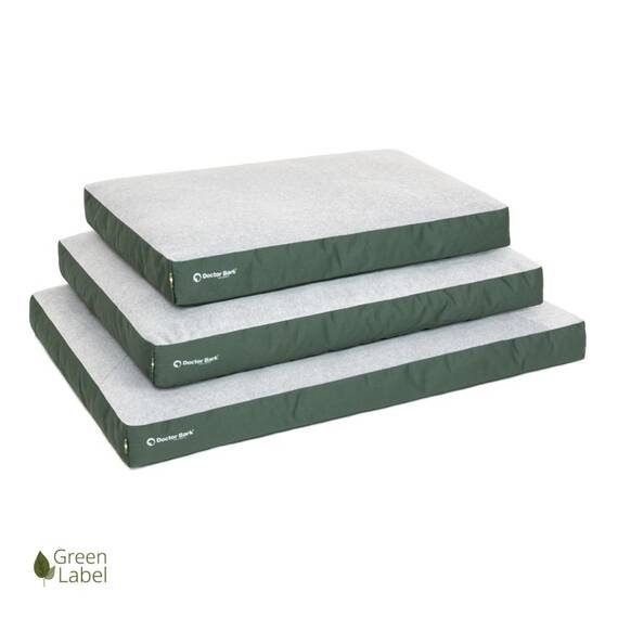 Hundekissen Doctor Bark Green Label • grün