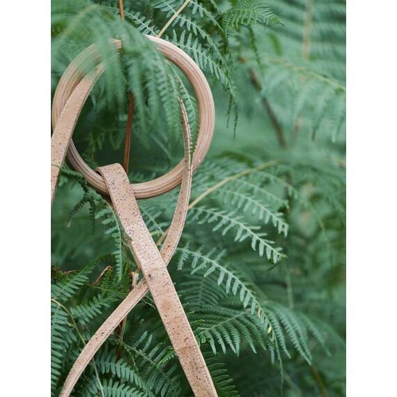 Hundeleine Korkleder mit Griff • Telma Klassisch Kork