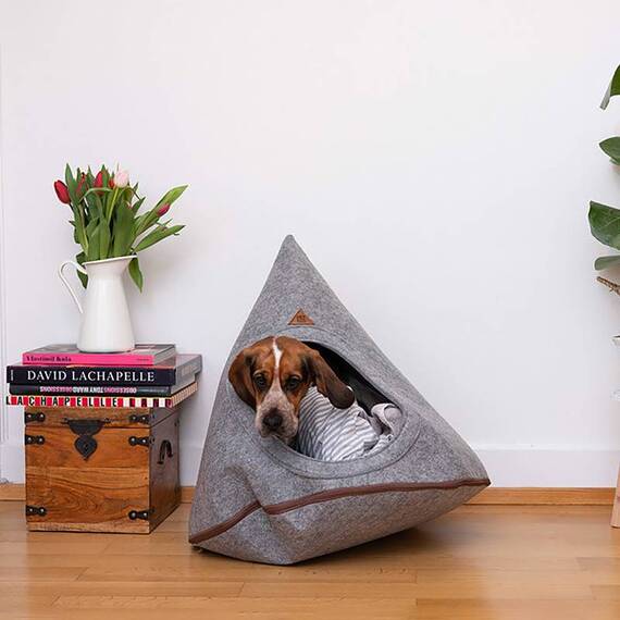 Hunde-Tipi aus Filz • Tonto Beige