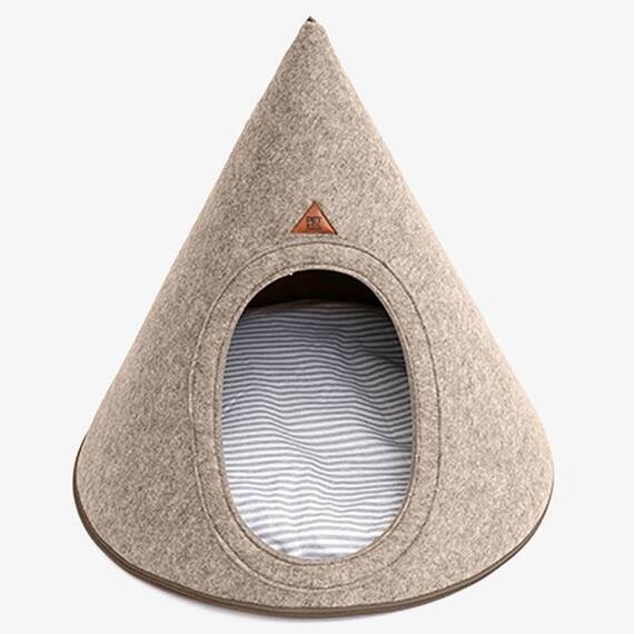 Hunde-Tipi aus Filz • Tonto Beige