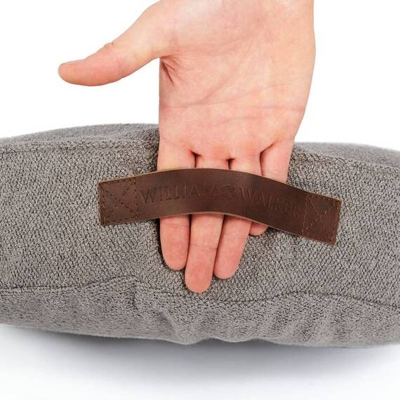 Hundekissen rund taupe, waschbar • CHILL AROUND William Walker