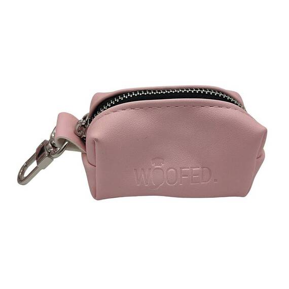 Kotbeutelspender rosa • Kunstleder