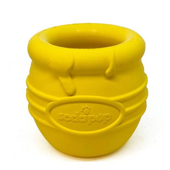 Leckerlispender aus Naturkautschuk ✶ SodaPup® Honey Pot
