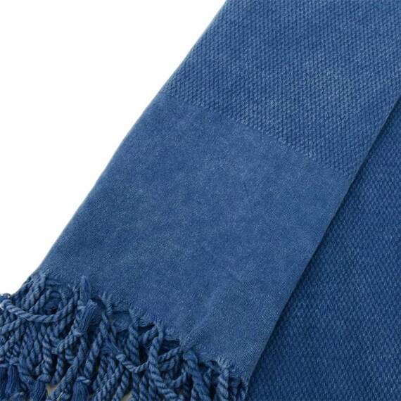 Leichte Hundedecke aus Baumwolle, blau