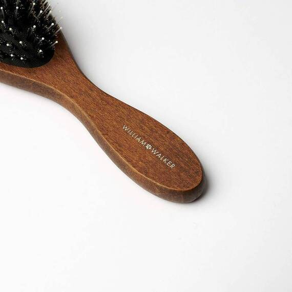 Hundebürste für langes Fell mit Naturborsten "Resolve"